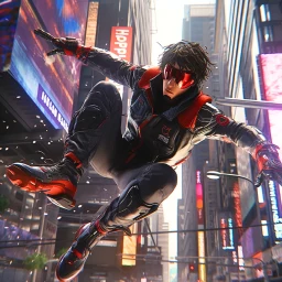 Superhero spider city fighter simgesi